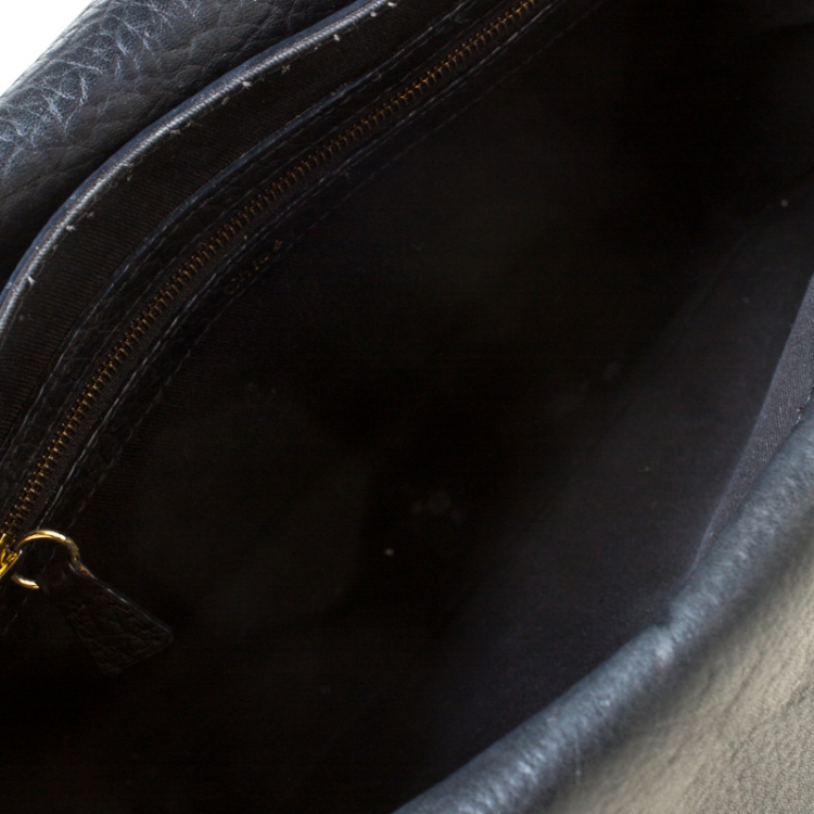 Pre Owned Chloe Black Leather Medium Sally Shoulder Bag