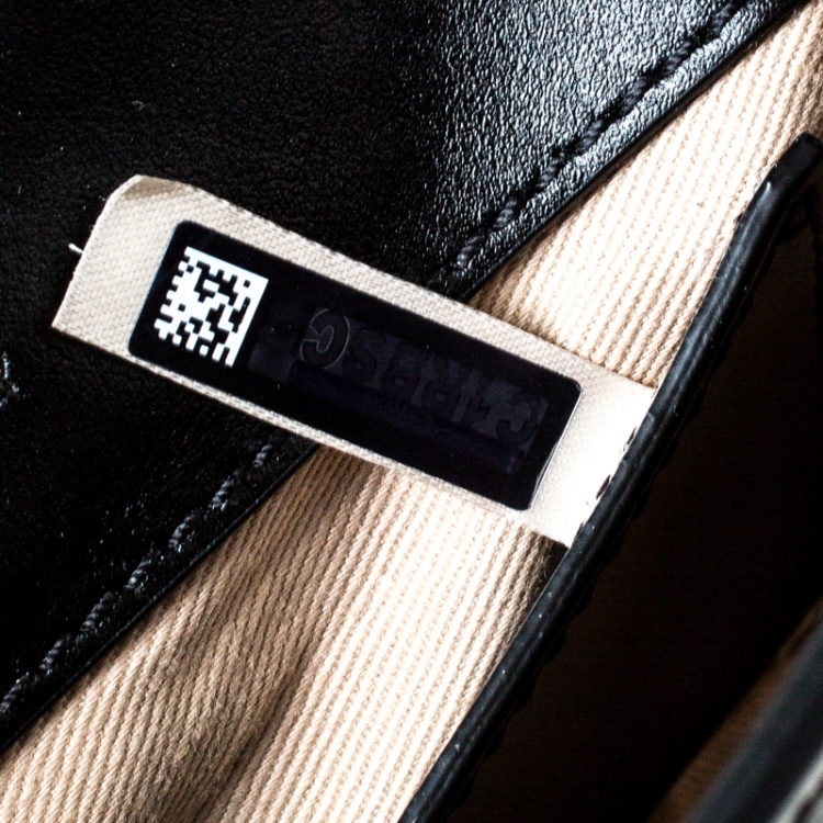 Pre Owned Chloe Black Leather and Suede C Belt Bag             
