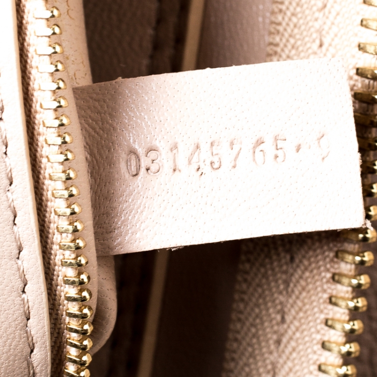 مملوكة مسبقًا Chloé Tricolor Leather Large Clare Shoulder Bag