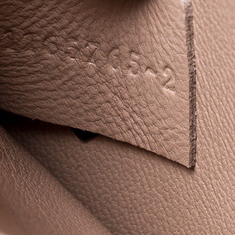 Pre Owned Chloe Beige Leather Medium Elsie Shoulder Bag