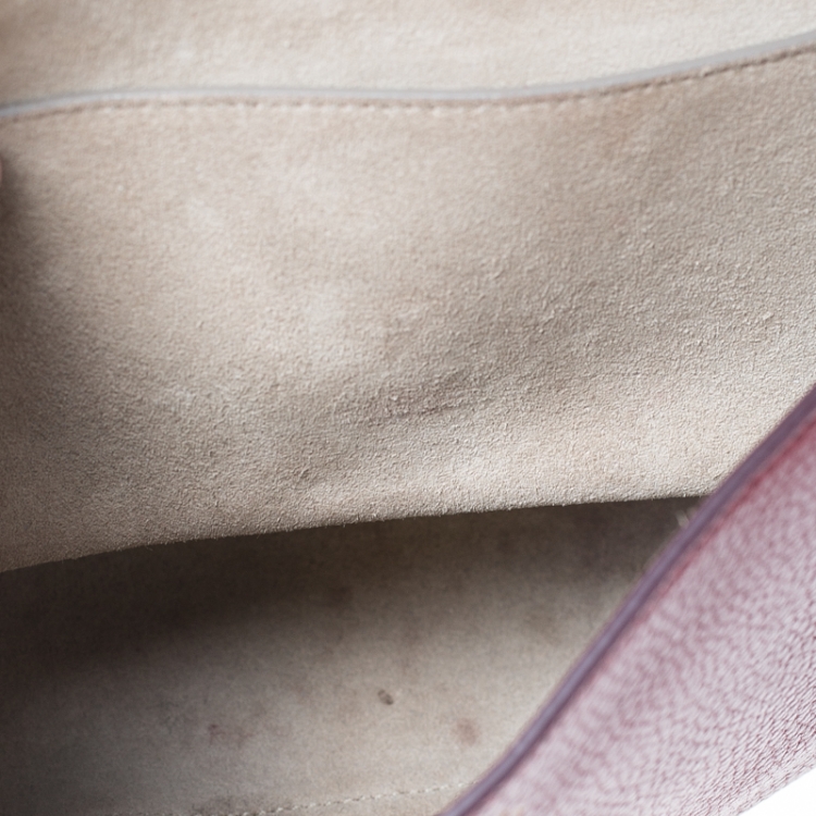 Pre Owned Chloe Burgundy Leather Medium Drew Shoulder Bag