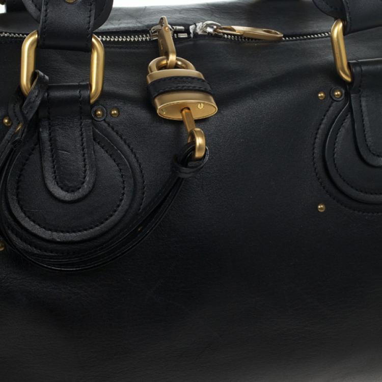 Pre Owned Chloé Aurore Leather Duffle Bag