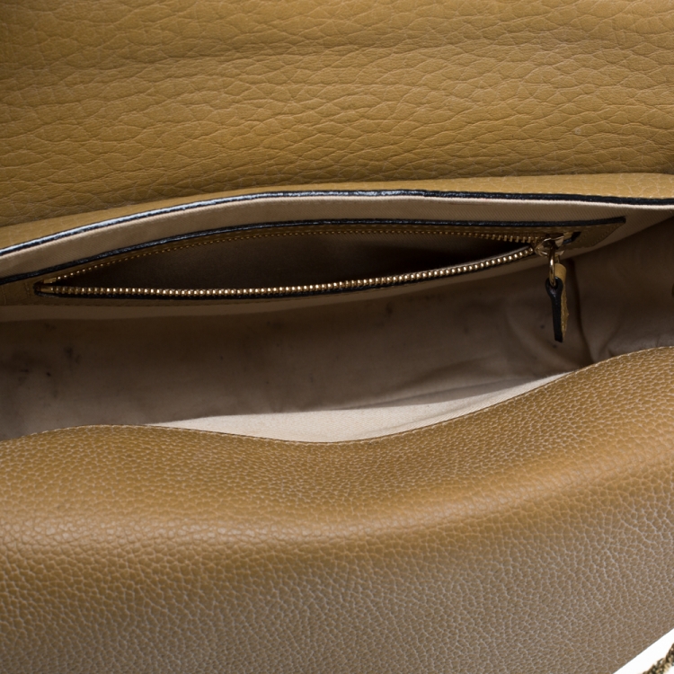 Pre Owned Chloe Beige Leather Medium Sally Shoulder Bag