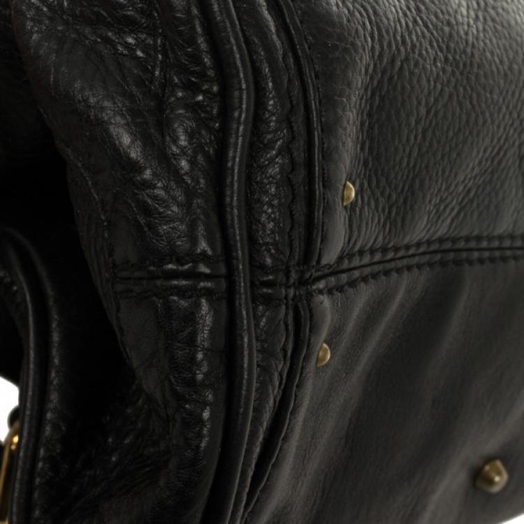 مملوكة مسبقًا Chloe Black Mini Paddington Bag