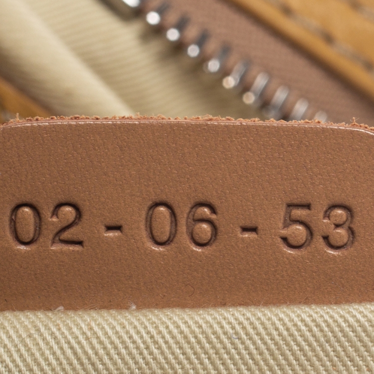 Pre Owned Chloe Beige Leather Paddington East/West Zippy Satchel 