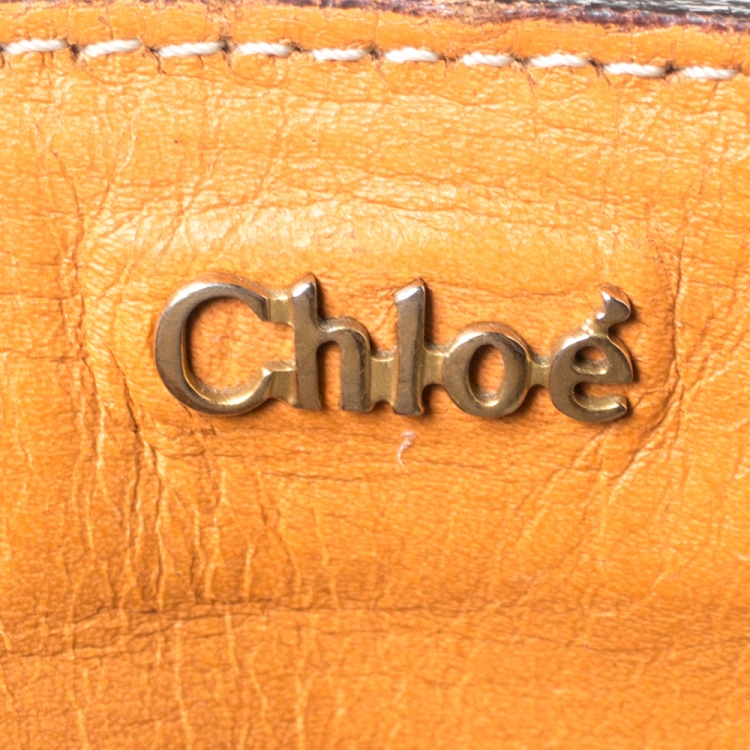 Pre Owned Chloe Tan Leather Pure Paddington Tote