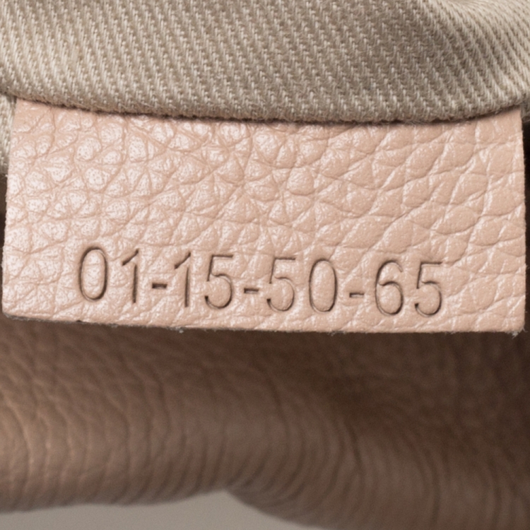 مملوكة مسبقًا Chloe Beige Leather Medium Paraty Shoulder Bag