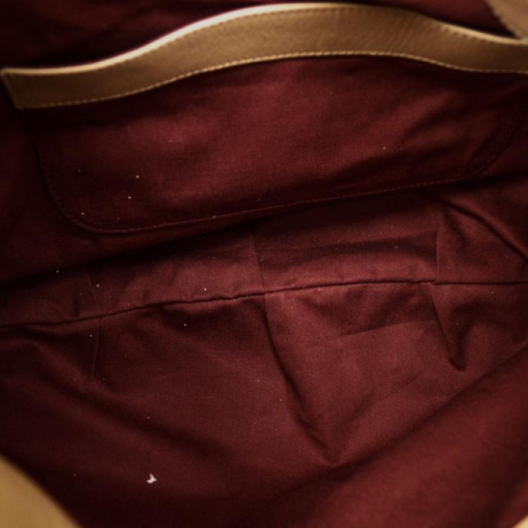 Pre Owned Chloé Gold Leather Large Ethel Hobo