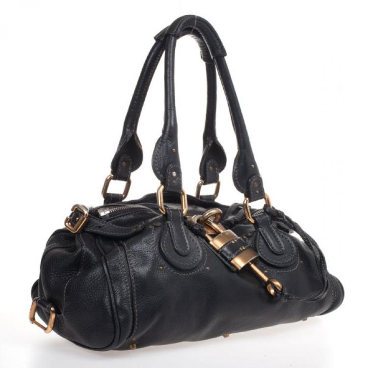 Pre Owned Chloe Large Paddington Zippy Satchel