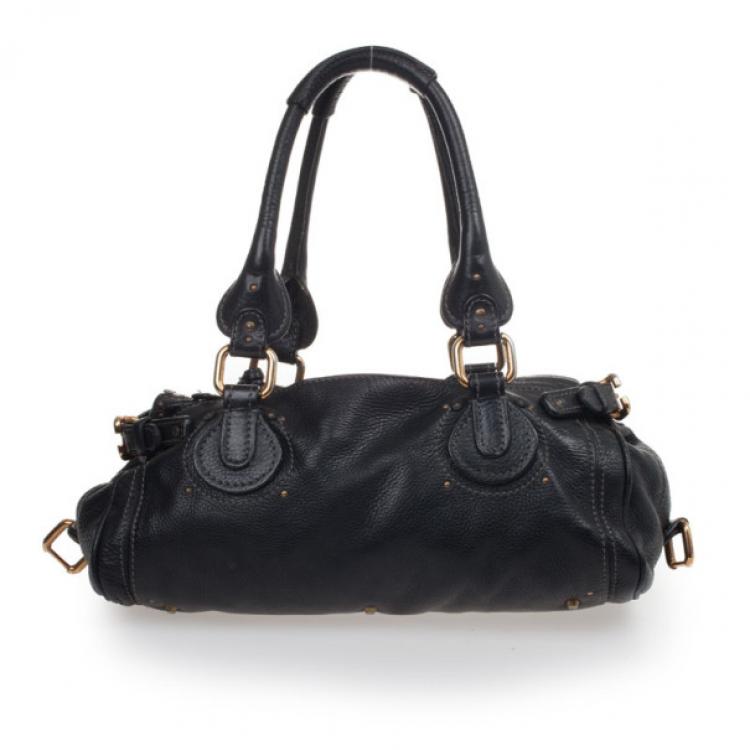 Pre Owned Chloe Large Paddington Zippy Satchel