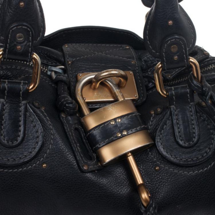 Pre Owned Chloe Large Paddington Zippy Satchel