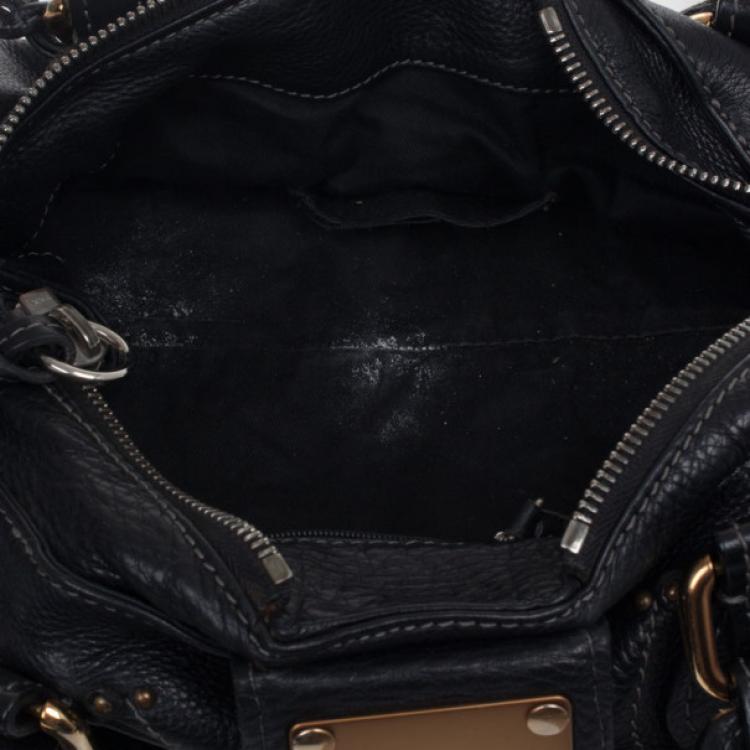 Pre Owned Chloe Large Paddington Zippy Satchel