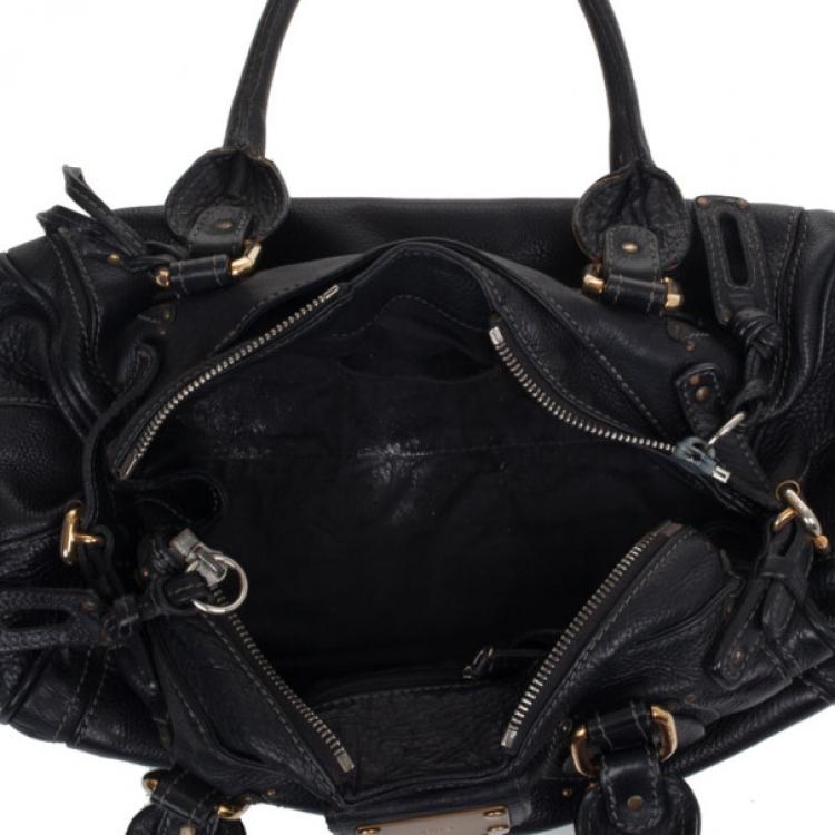 Pre Owned Chloe Large Paddington Zippy Satchel