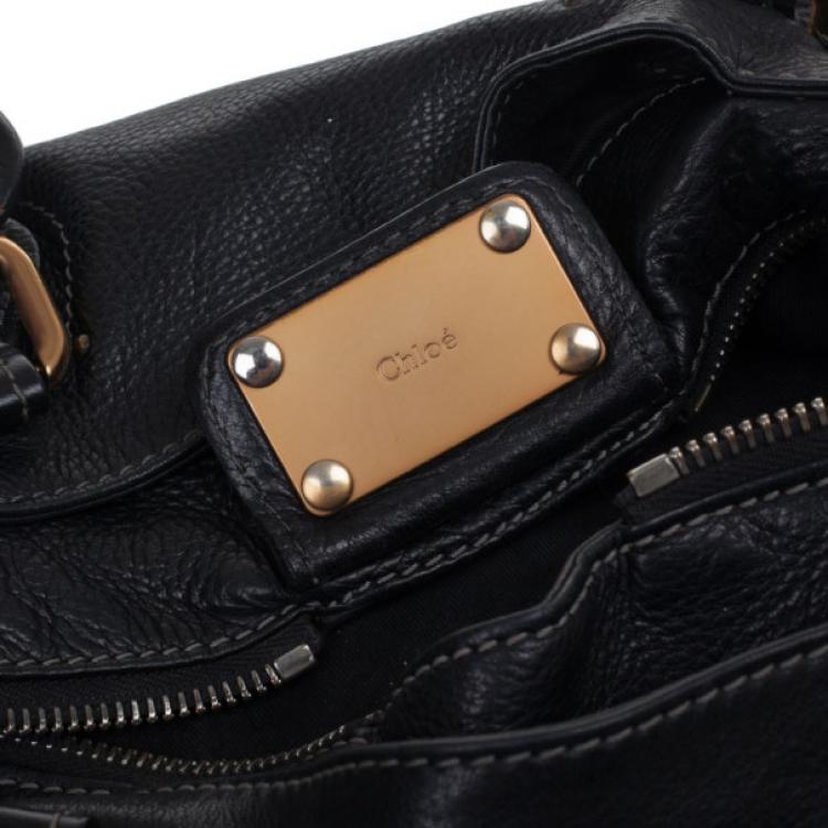 Pre Owned Chloe Large Paddington Zippy Satchel