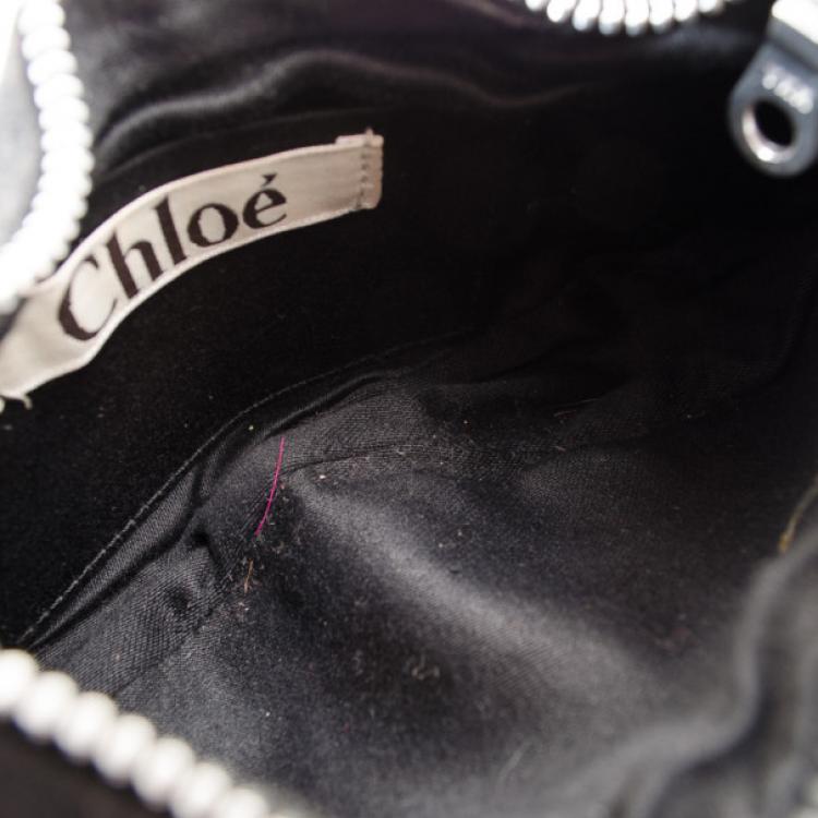 Pre Owned Chloe Beaded Bracelet Hobo Bag 