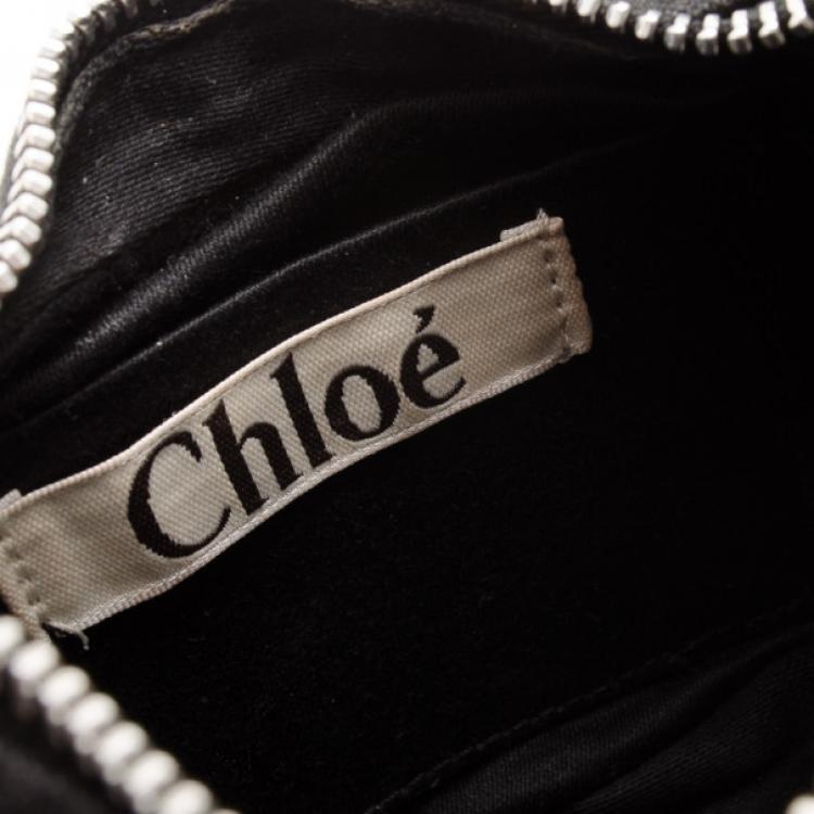 Pre Owned Chloe Beaded Bracelet Hobo Bag 