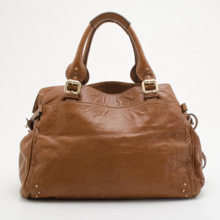 Pre Owned Chloe Large Paddington Capsule Tote