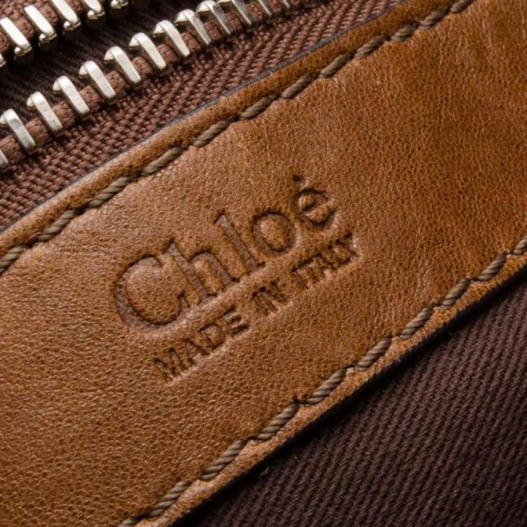 Pre Owned Chloe Large Paddington Capsule Tote