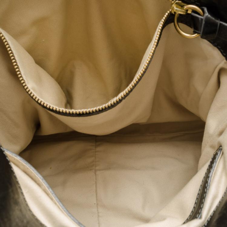 Pre Owned Chloe Black Leather Heloise Tote 
