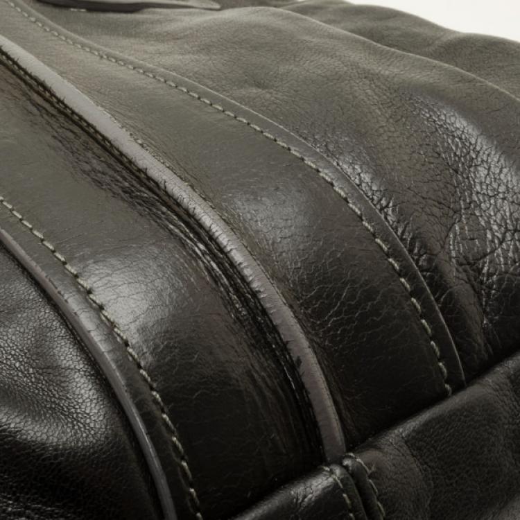 Pre Owned Chloe Black Leather Heloise Tote 