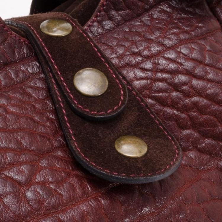 Pre Owned Chloe Dark Brown Silverado Satchel