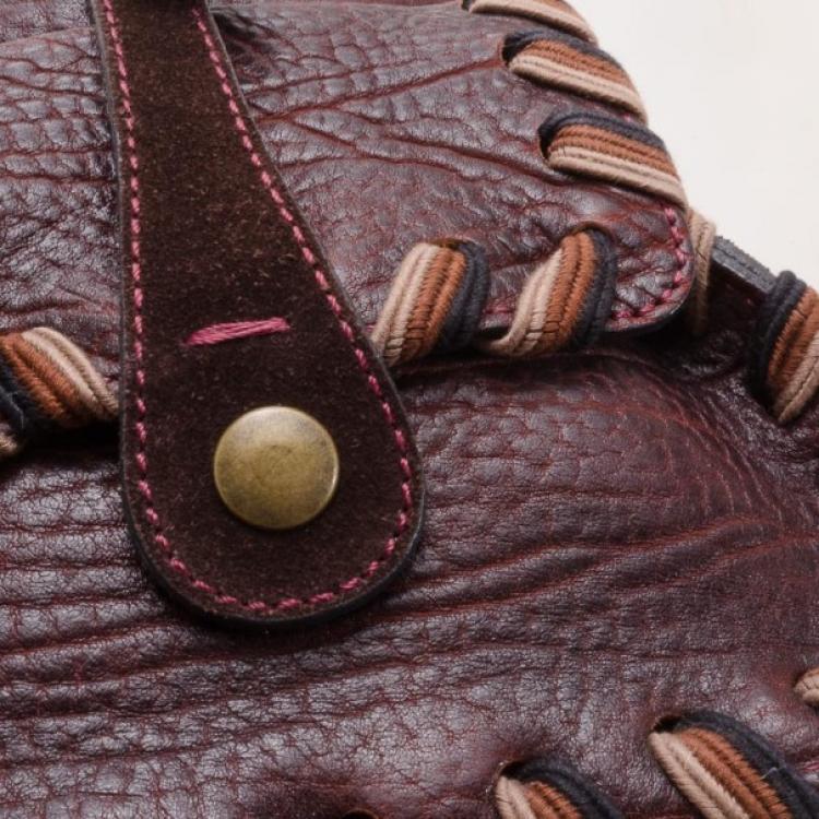 Pre Owned Chloe Dark Brown Silverado Satchel