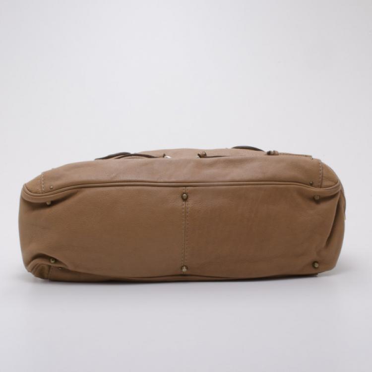 Pre Owned Chloe East West Paddington Zippy Satchel