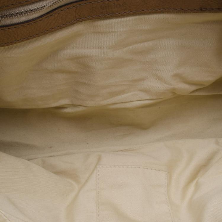 Pre Owned Chloe East West Paddington Zippy Satchel