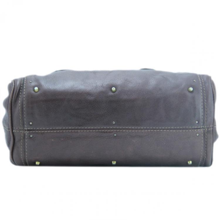Pre Owned Chloe Medium Paddington Brown Satchel