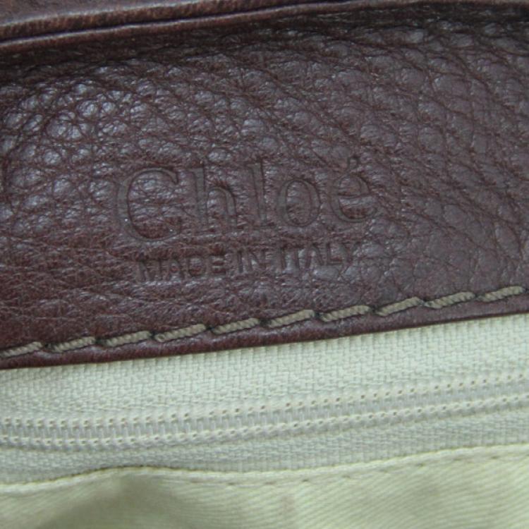 Pre Owned Chloe Medium Paddington Brown Satchel