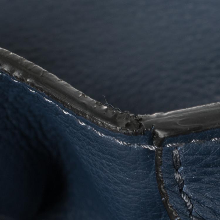 Pre Owned Chloe Blue Leather Medium Marcie Crossbody Bag