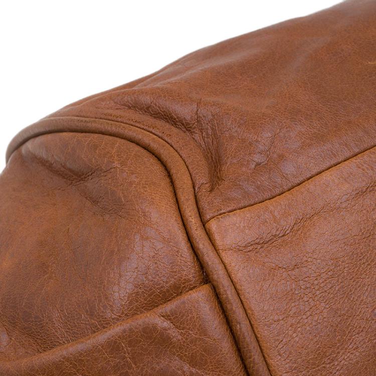 Pre Owned Chloe Brown Leather Medium Ethel Satchel