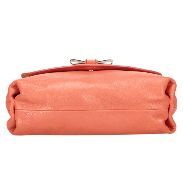 مملوكة مسبقًا Chloe Pink Leather Lily Shoulder Bag