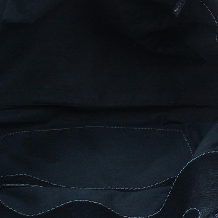 Pre Owned Chloe Black Large Leather Paddington Capsule Satchel