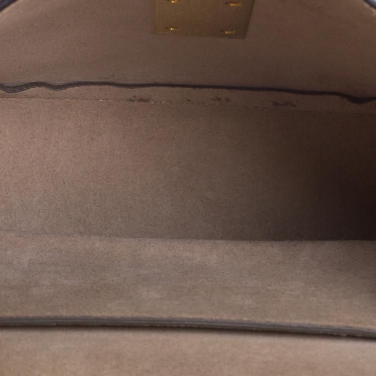 Pre Owned Chloe Beige Leather Small Drew Shoulder Bag