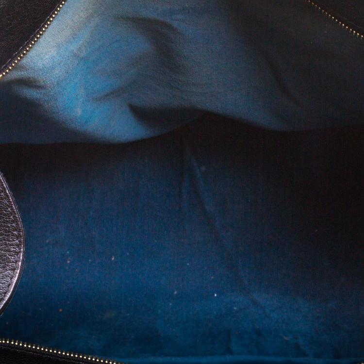 Pre Owned Chloe Metallic Black Leather Tote