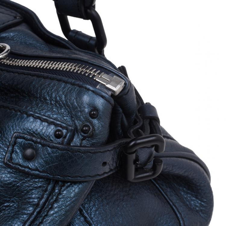Pre Owned Chloe Electric Blue Paddington Shoulder Bag