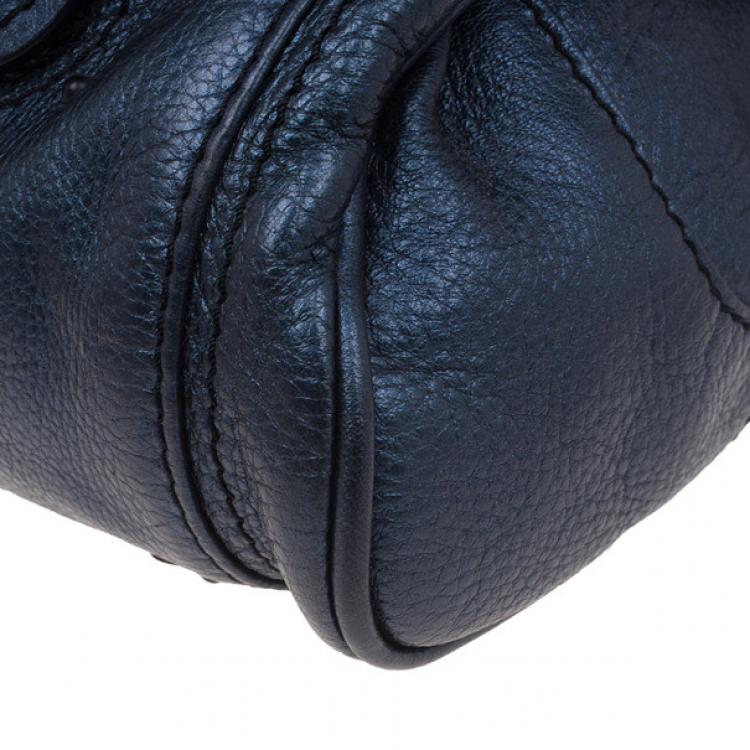 Pre Owned Chloe Electric Blue Paddington Shoulder Bag