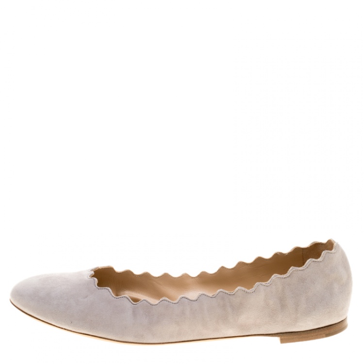 Chloe lauren suede on sale flats