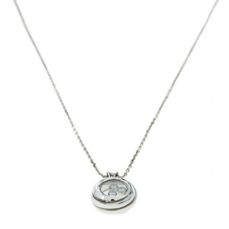 Pre Owned Chopard Happy Emotions Pendant Necklace