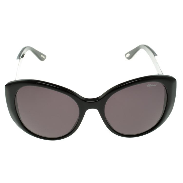 Pre Owned Chopard Black SCH 188S Sunglasses