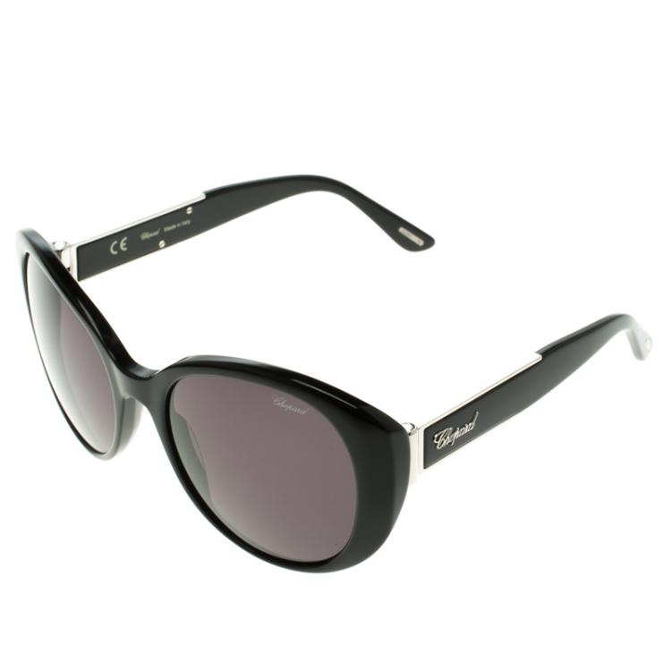 Pre Owned Chopard Black SCH 188S Sunglasses