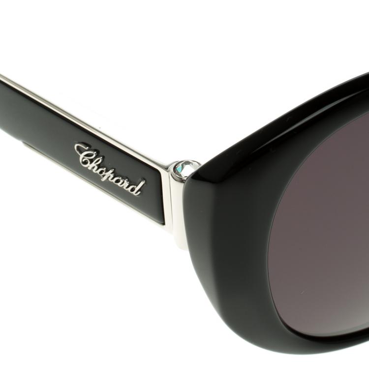 Pre Owned Chopard Black SCH 188S Sunglasses