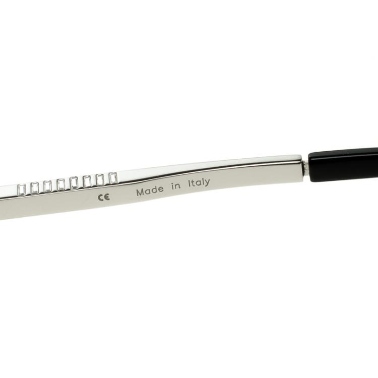 Pre Owned Chopard Black/Silver SCH807S Aviator Sunglasses