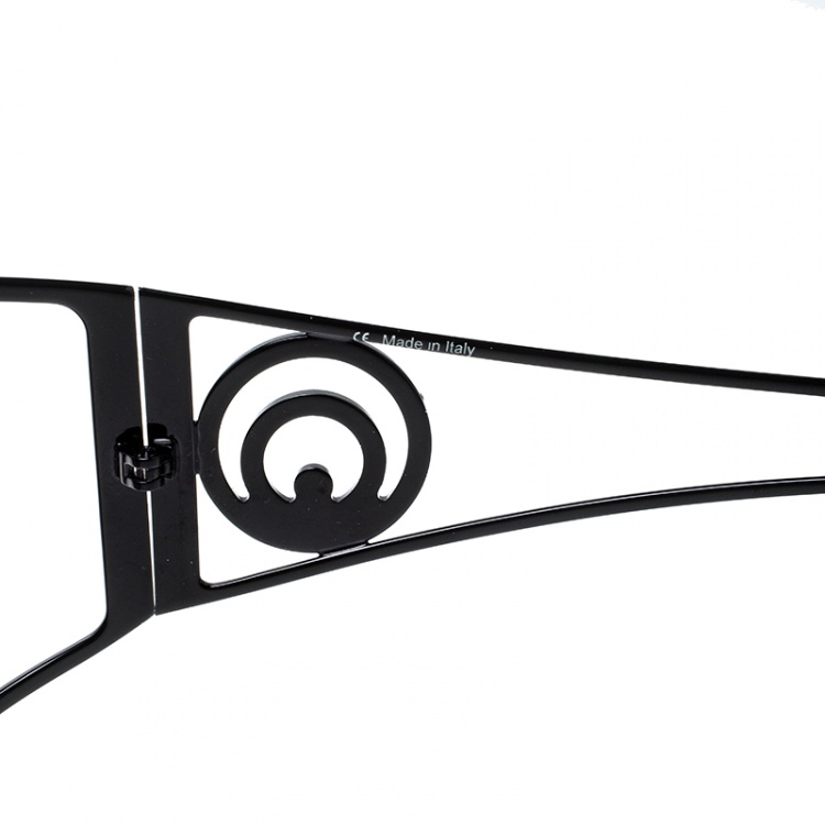 Pre Owned Chopard Black/Purple Black Gradient SCH582S Rectangle Sunglasses