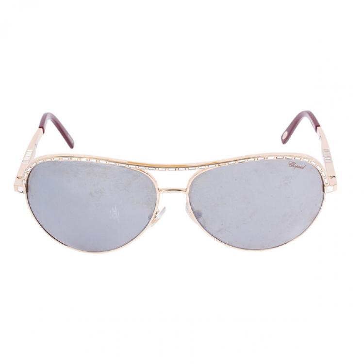 Pre Owned Chopard Aviator Sunglasses