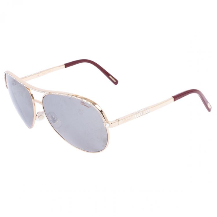 Pre Owned Chopard Aviator Sunglasses
