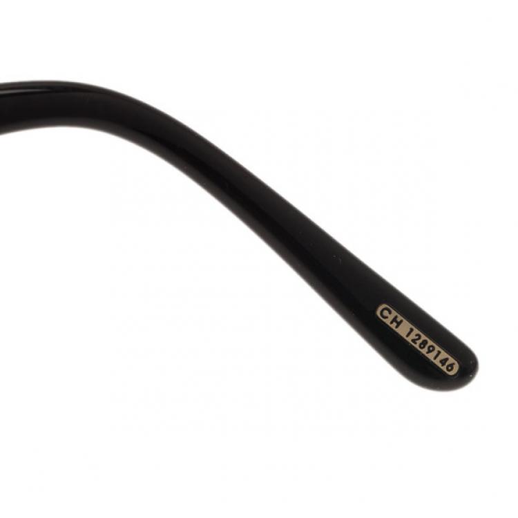 مملوكة مسبقًا Chopard Black SCH 131S 700 Square Sunglasses