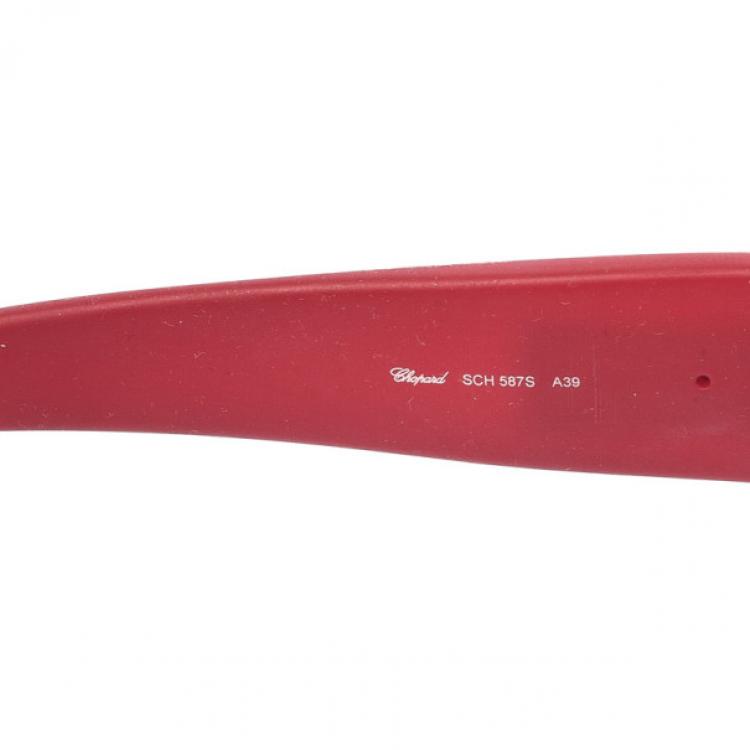 Pre Owned Chopard Swarovski Crystal Embellished Womens Sunglasses