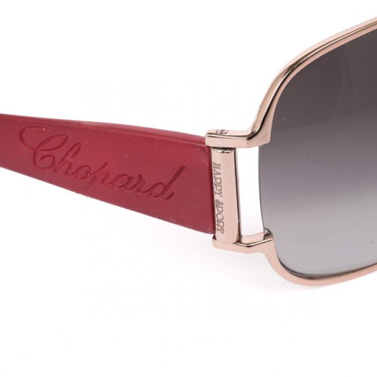 Pre Owned Chopard Swarovski Crystal Embellished Womens Sunglasses